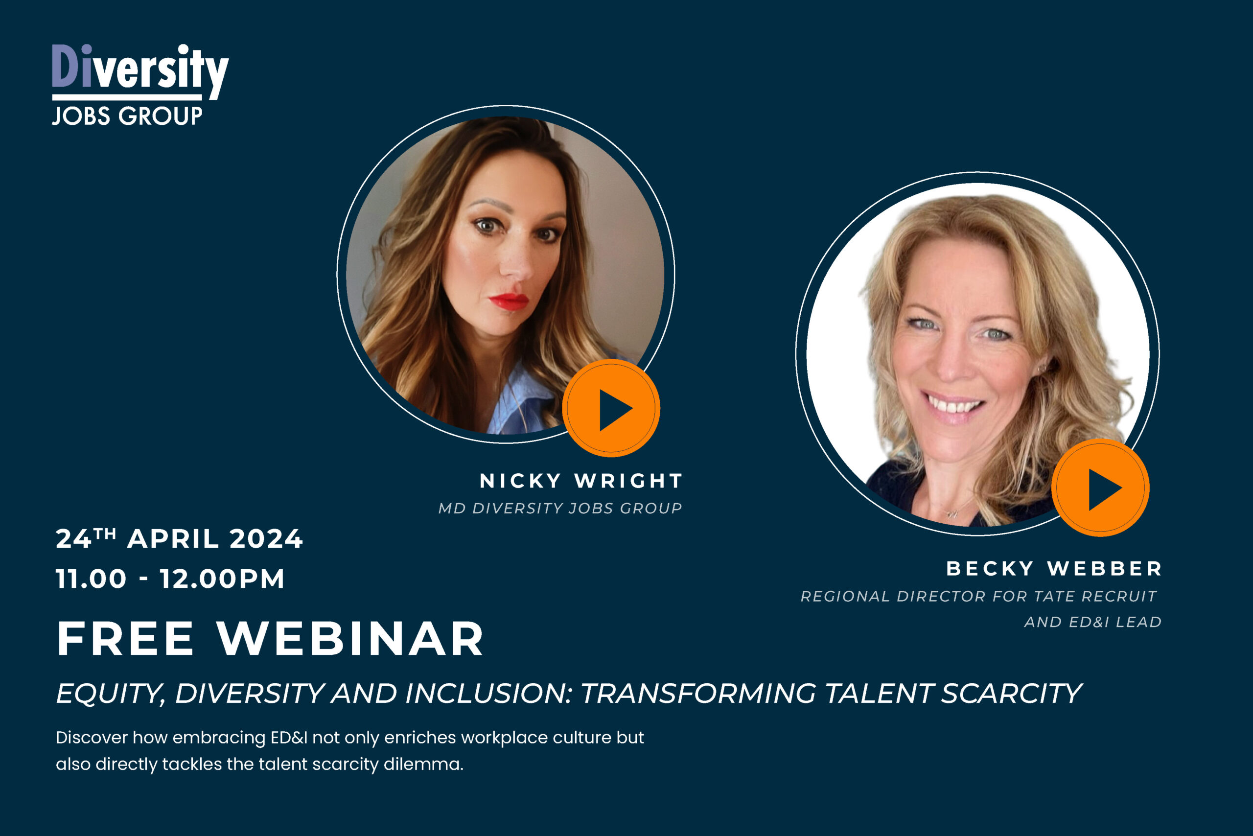 FREE Webinar: Equity, Diversity, and Inclusion: Transforming Talent Scarcity